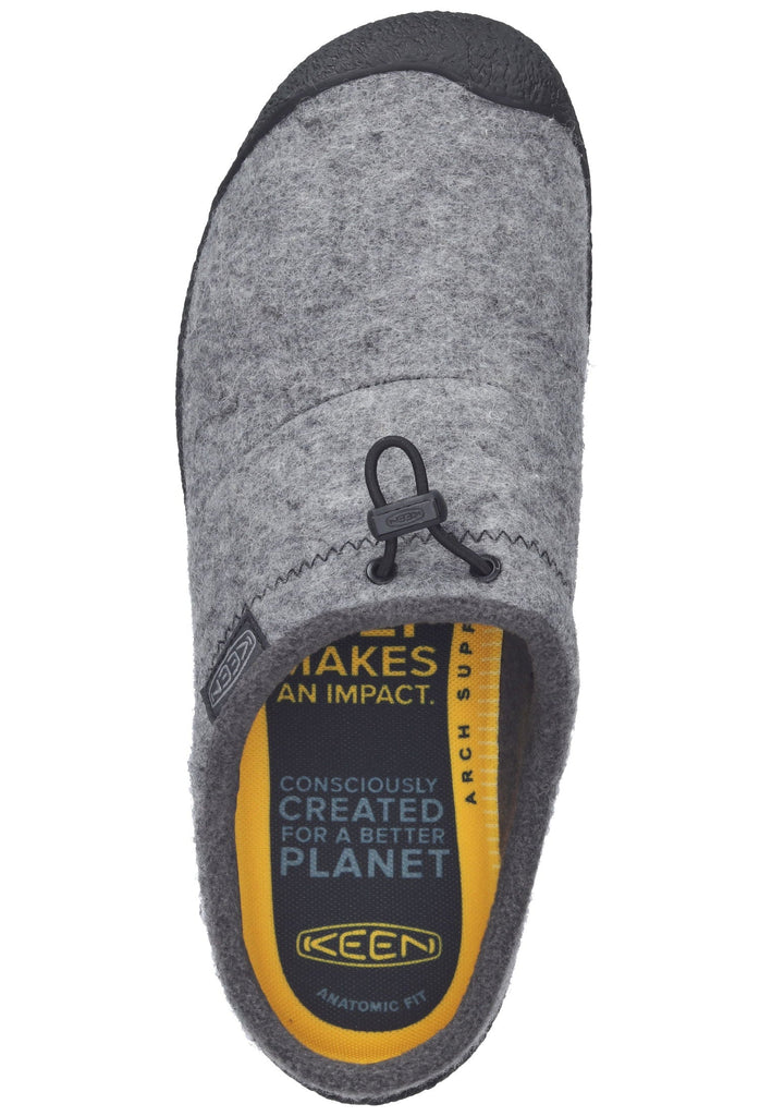 Pantoletten Keen Hausschuhe Textil Grau