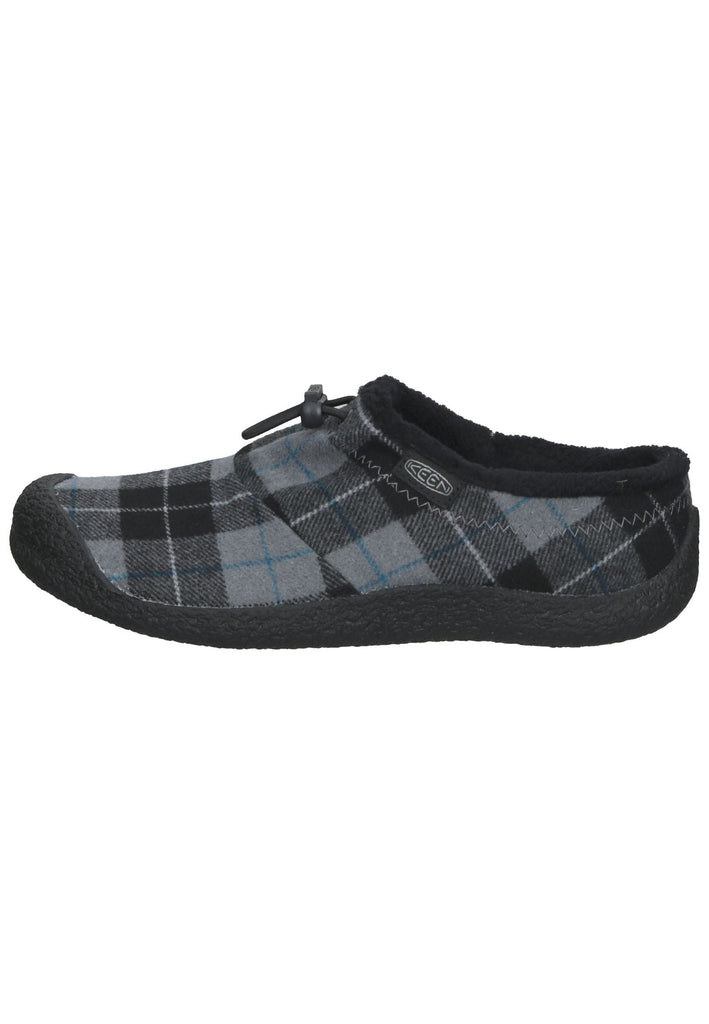 Pantoletten Keen Hausschuhe Textil Schwarz