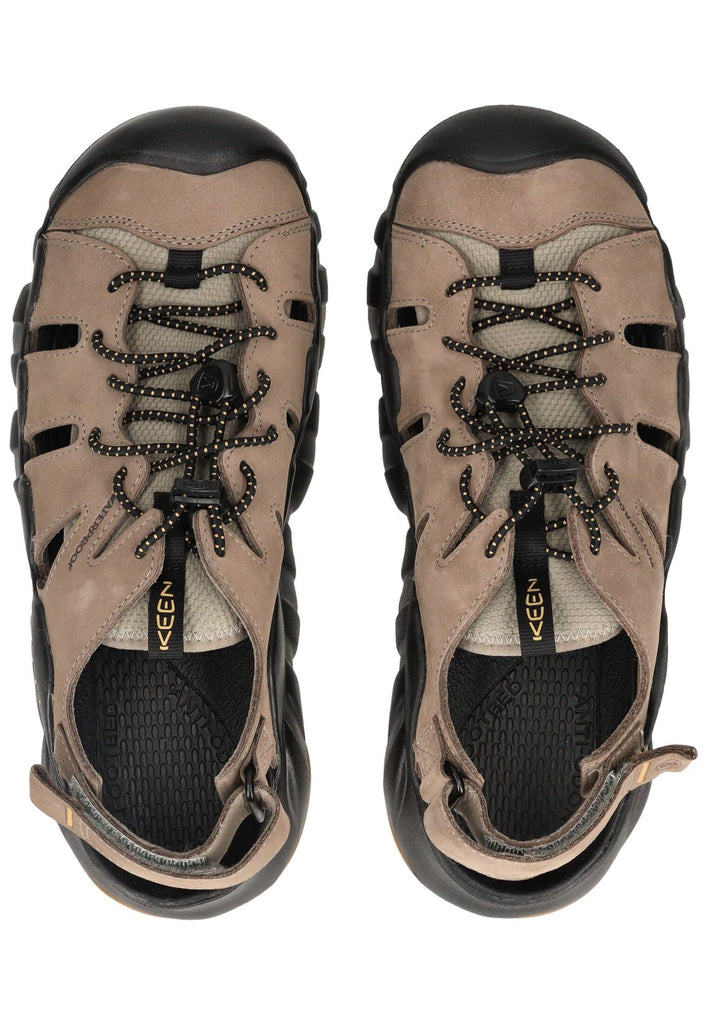 Keen Sandalen Leder/Textil Hellbraun