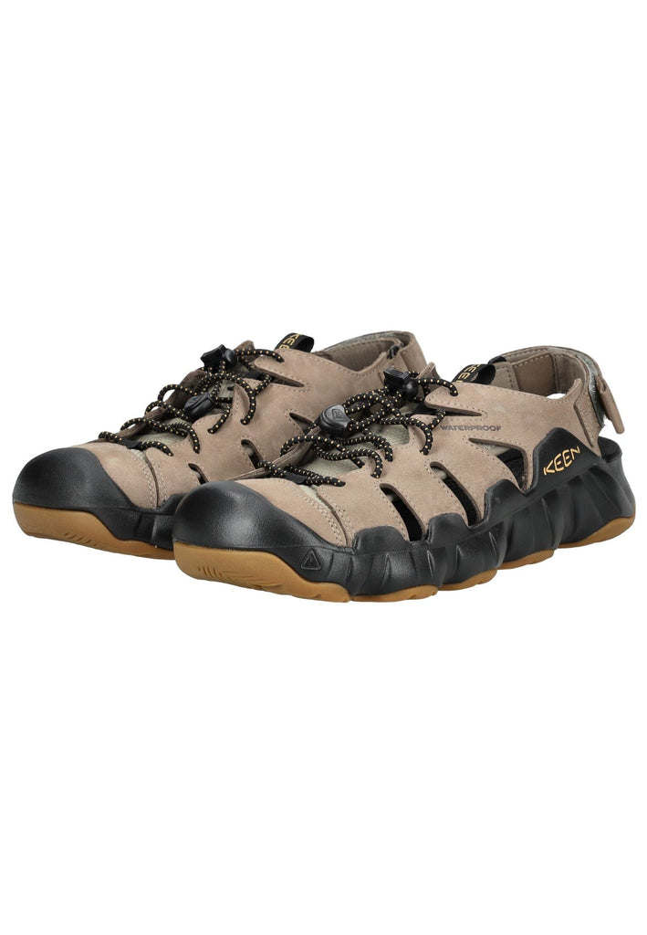 Keen Sandalen Leder/Textil Hellbraun