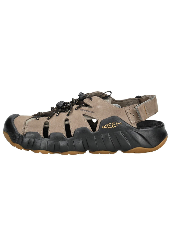 Keen Sandalen Leder/Textil Hellbraun