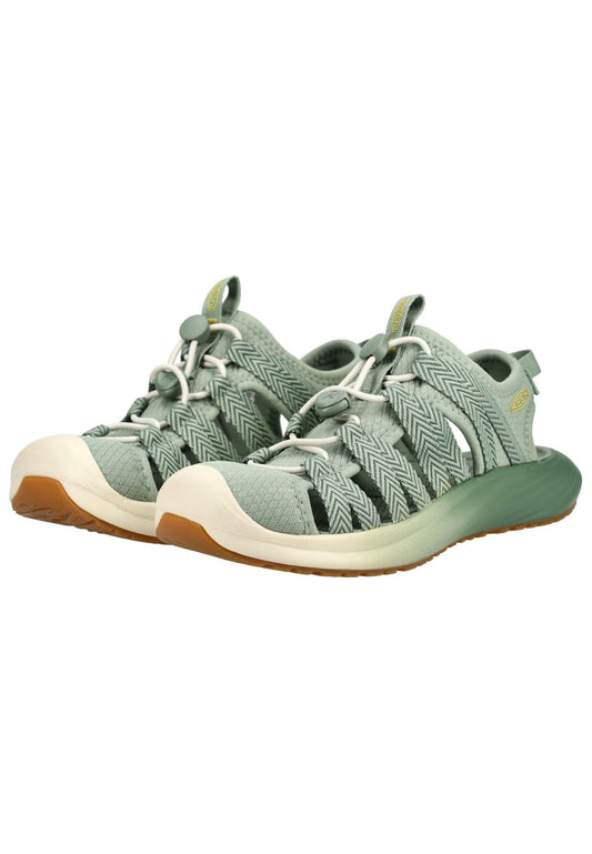 Keen Sandalen Leder/Textil Hellgrün