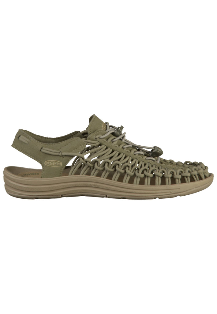 Keen Sandalen Leder/Textil Olive