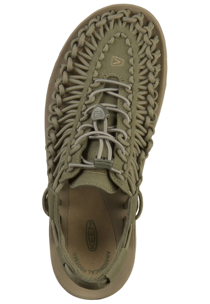 Keen Sandalen Leder/Textil Olive