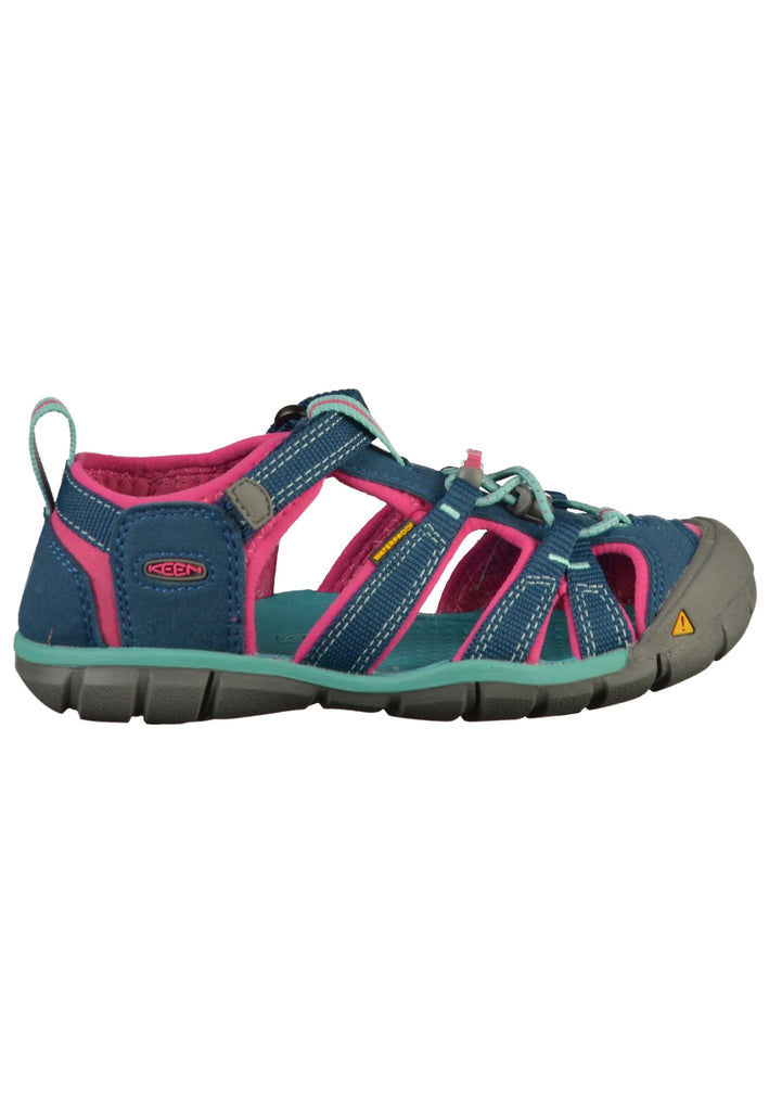 Keen Sandalen Lederimitat/Textil Blau/Pink