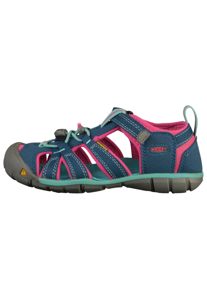 Keen Sandalen Lederimitat/Textil Blau/Pink