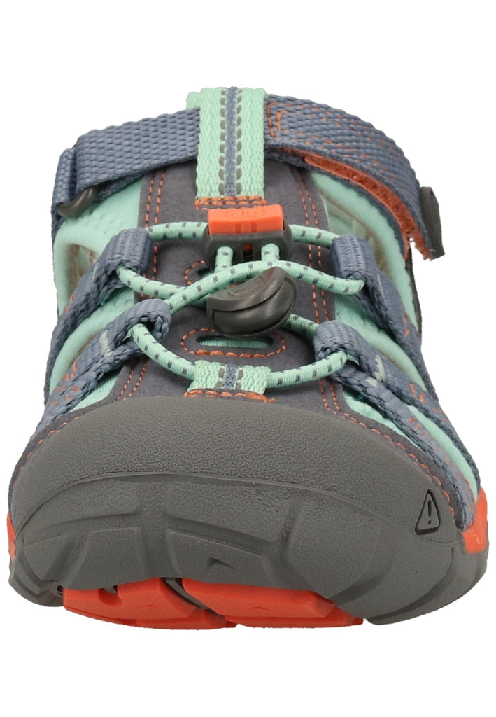 Keen Sandalen Lederimitat/Textil Grau/Grün