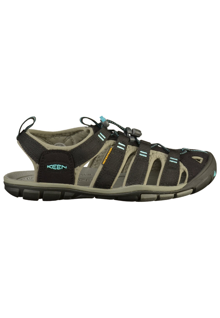 Keen Sandalen Lederimitat/Textil Schwarz