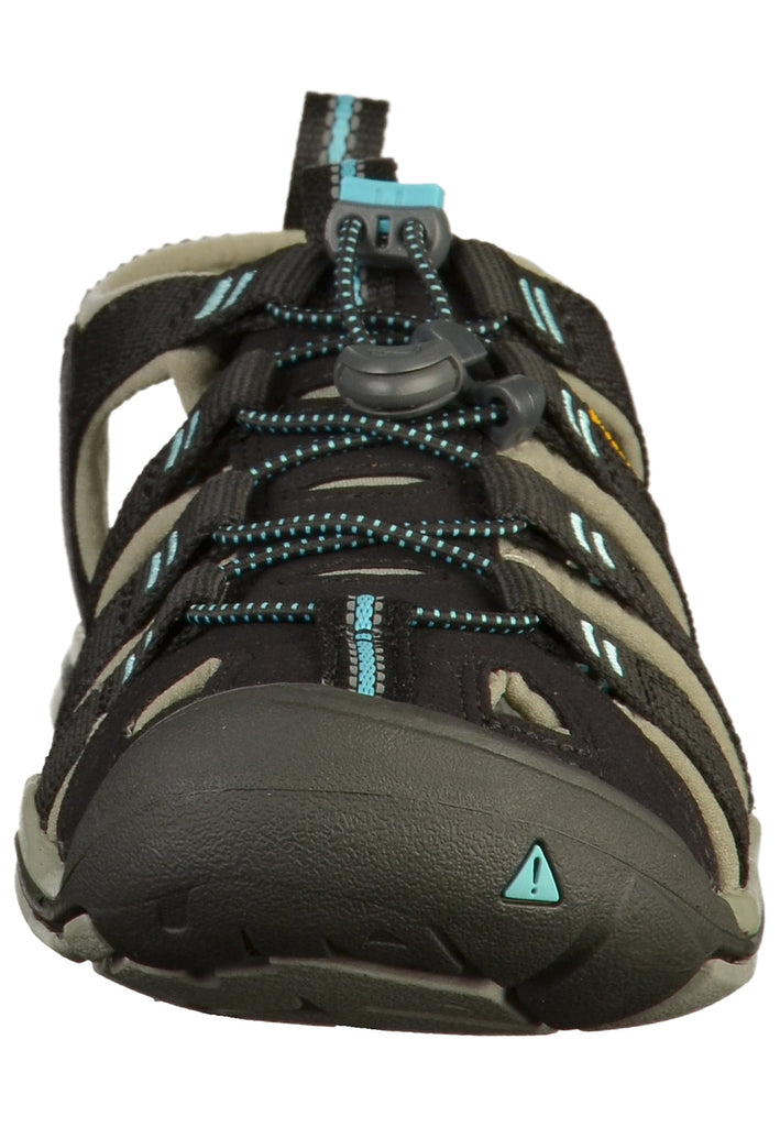 Keen Sandalen Lederimitat/Textil Schwarz