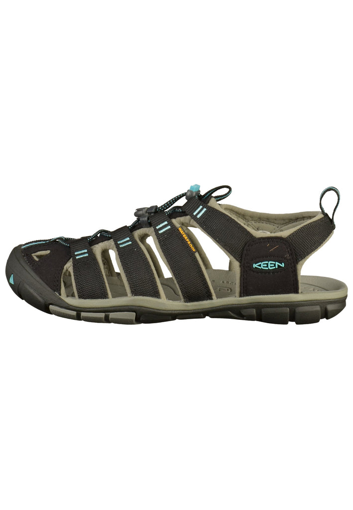 Keen Sandalen Lederimitat/Textil Schwarz
