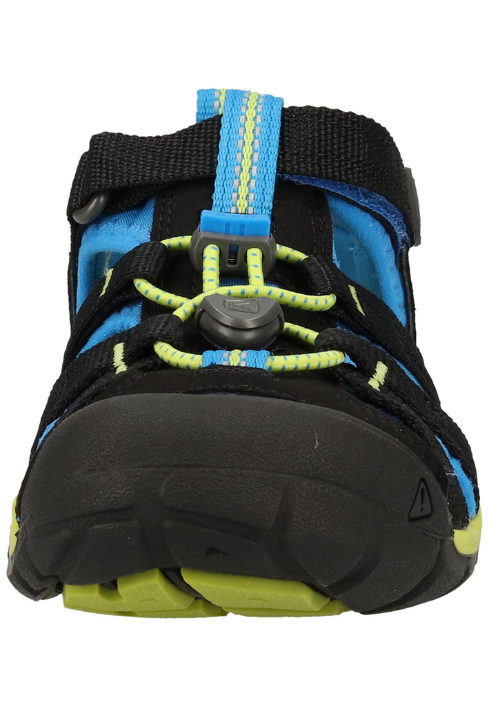 Keen Sandalen Lederimitat/Textil Schwarz/Blau
