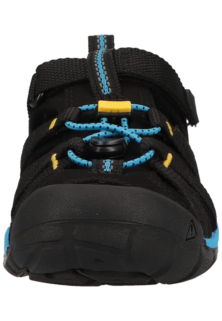 Keen Sandalen Lederimitat/Textil Schwarz/Gelb