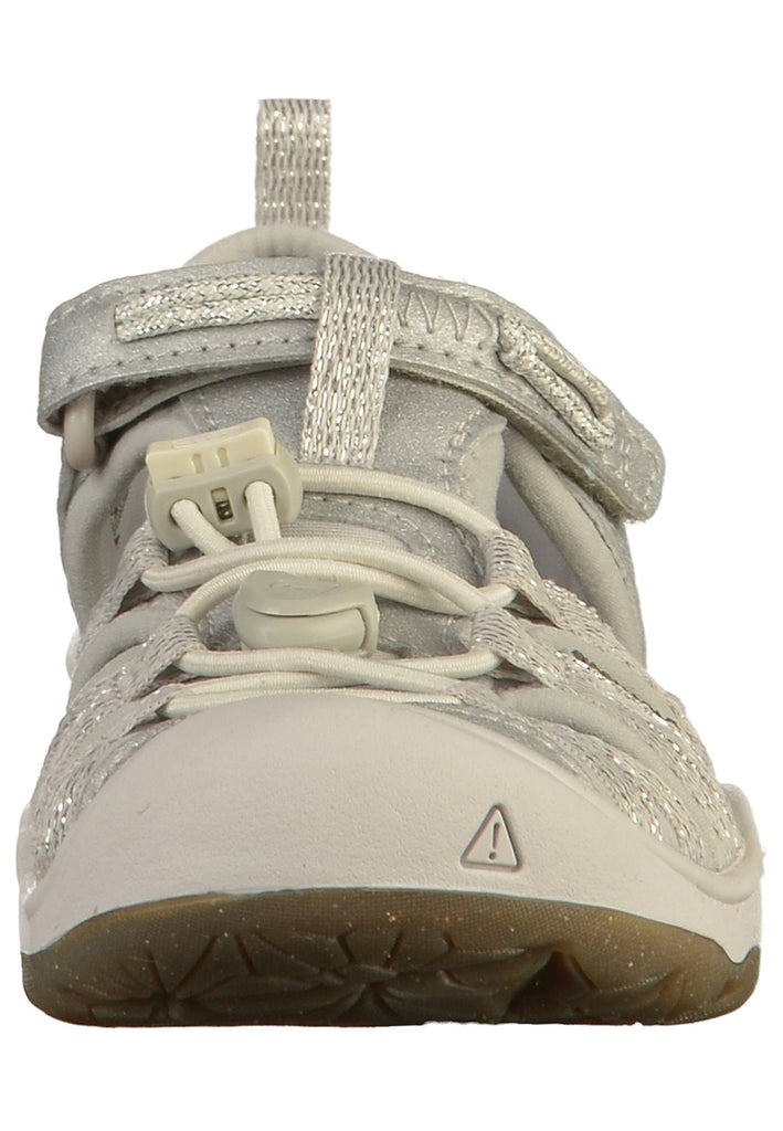 Keen Sandalen Lederimitat/Textil Silber