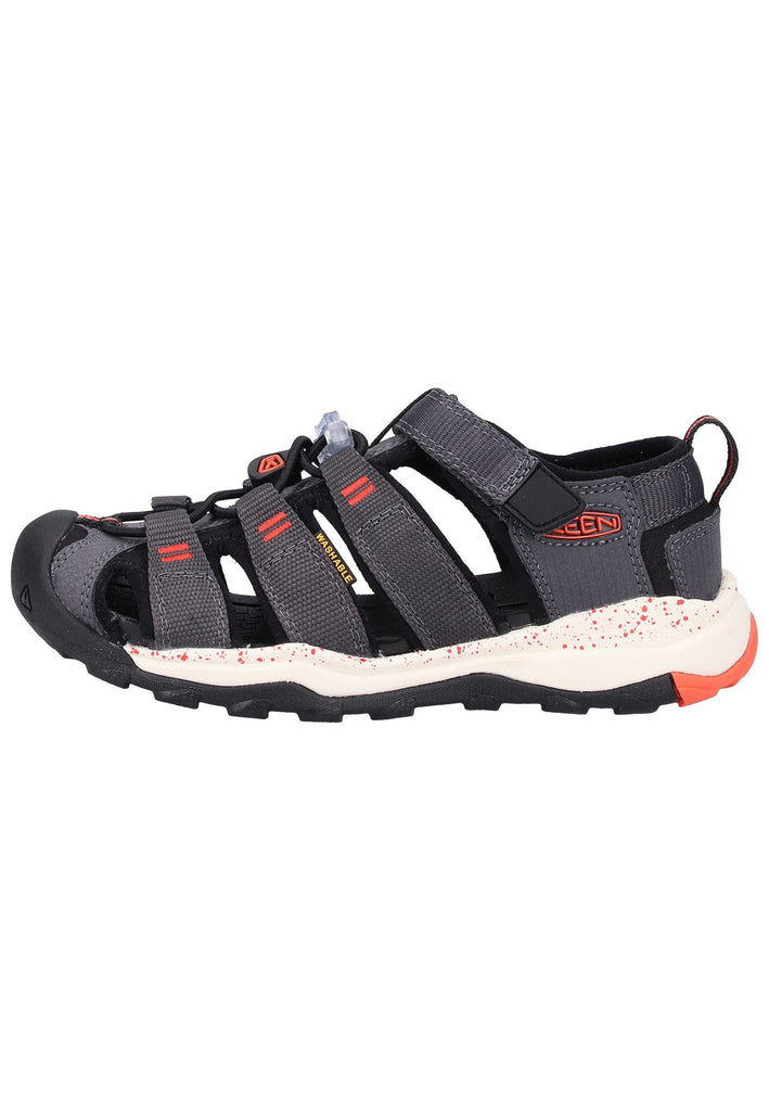 Keen Sandalen Synthetik/Textil Grau/Orange