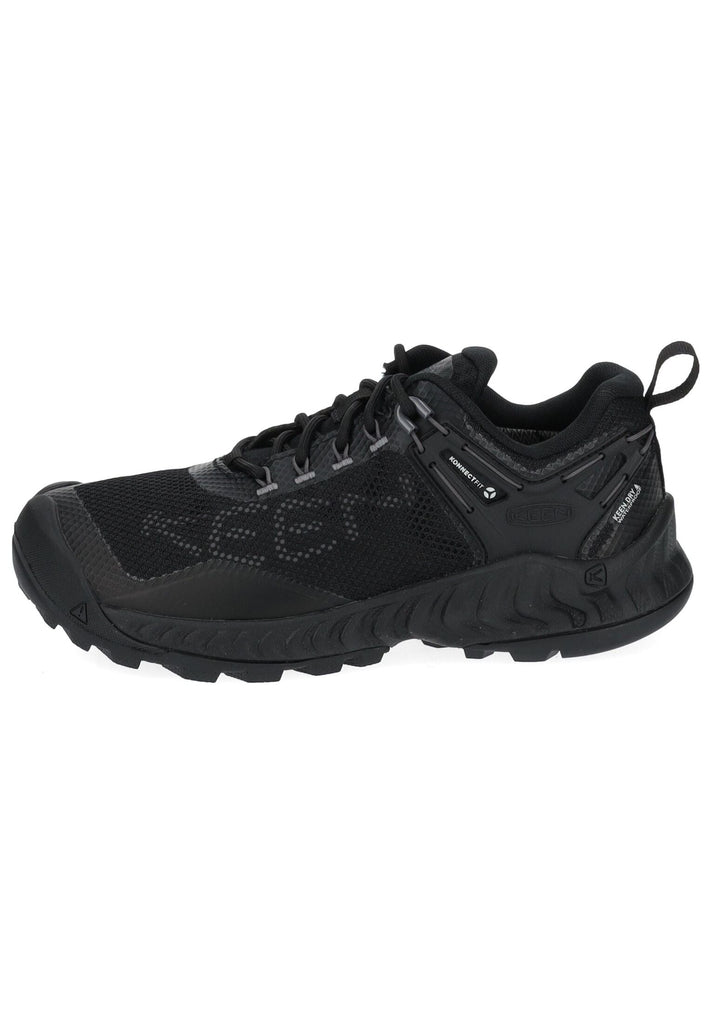 Sneaker Keen Sneaker Leder/Textil Schwarz/Grau