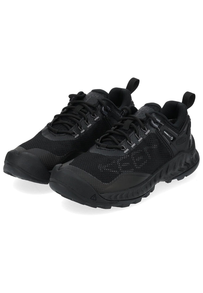 Keen Sneaker Leder/Textil Schwarz/Grau