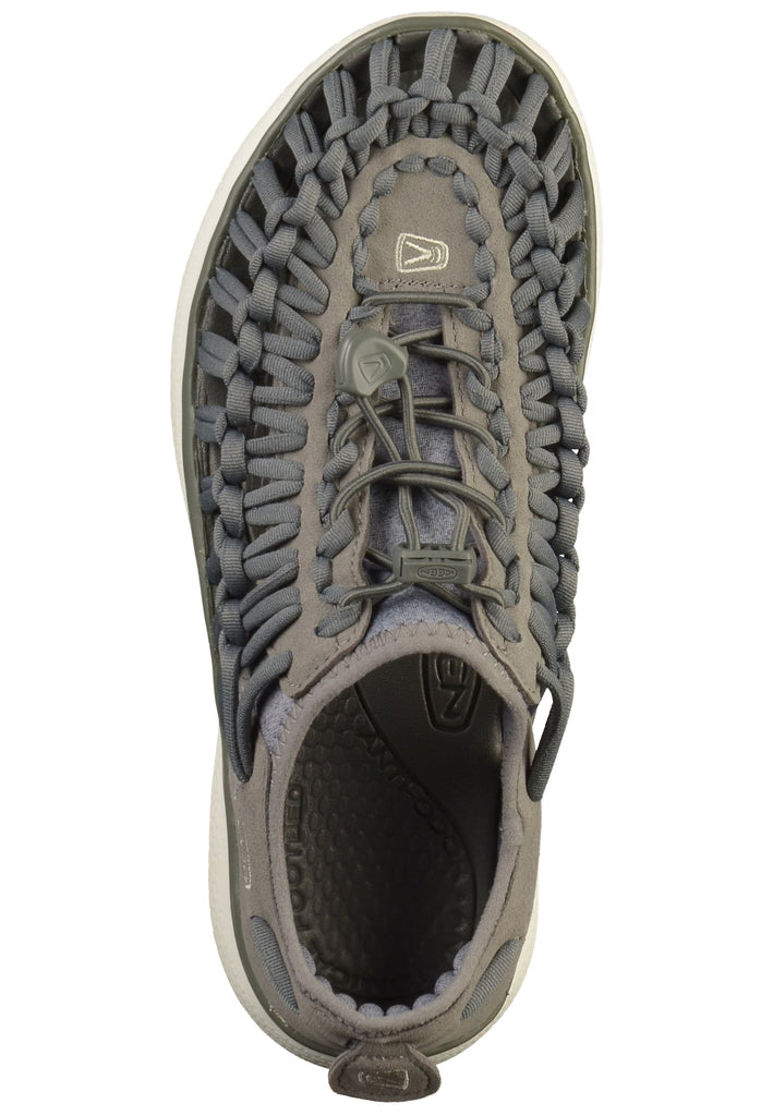 Keen Sneaker Lederimitat/Textil Grau