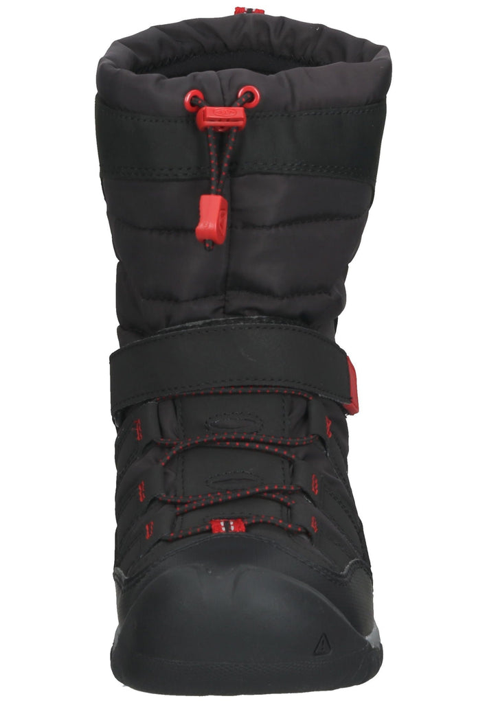 Stiefel Keen Stiefel Leder/Textil Schwarz/Rot