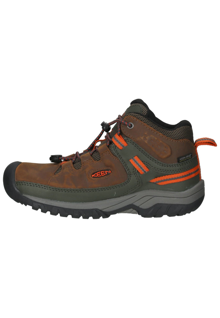 Keen Wanderschuhe Leder/Textil Dunkelbraun