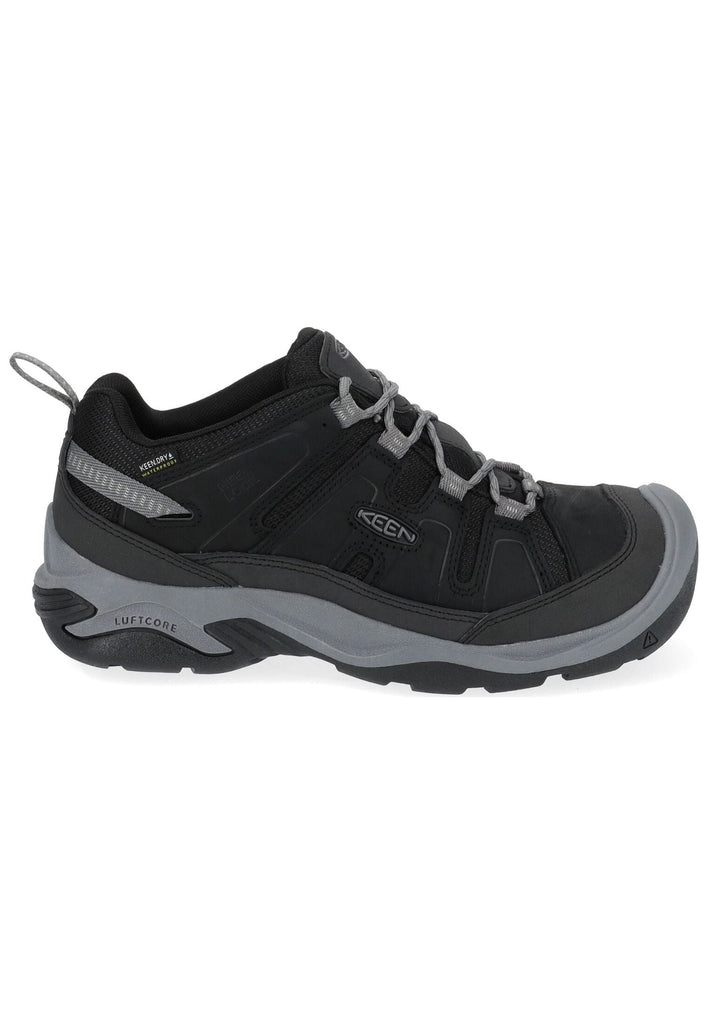 Keen Wanderschuhe Leder/Textil Schwarz/Grau