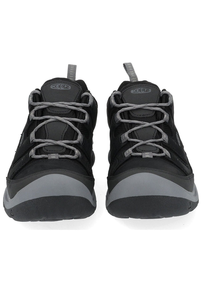 Keen Wanderschuhe Leder/Textil Schwarz/Grau