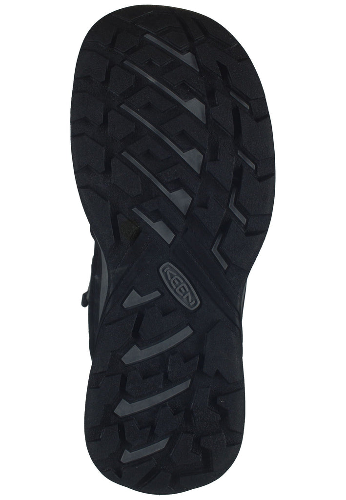 Keen Wanderschuhe Leder/Textil Schwarz/Grau