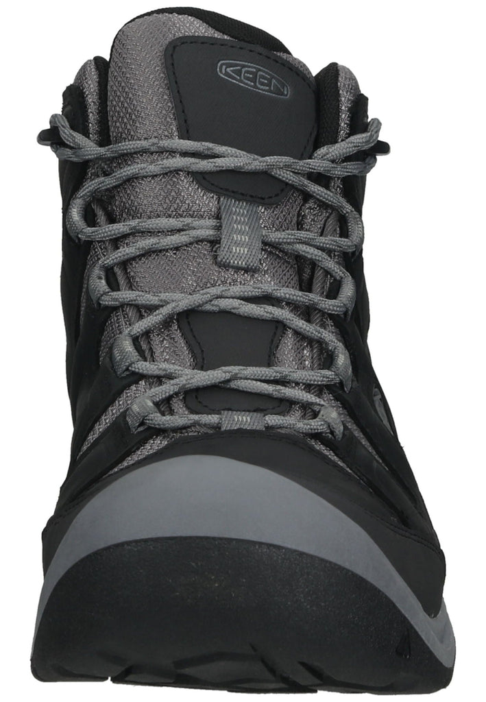 Keen Wanderschuhe Leder/Textil Schwarz/Grau