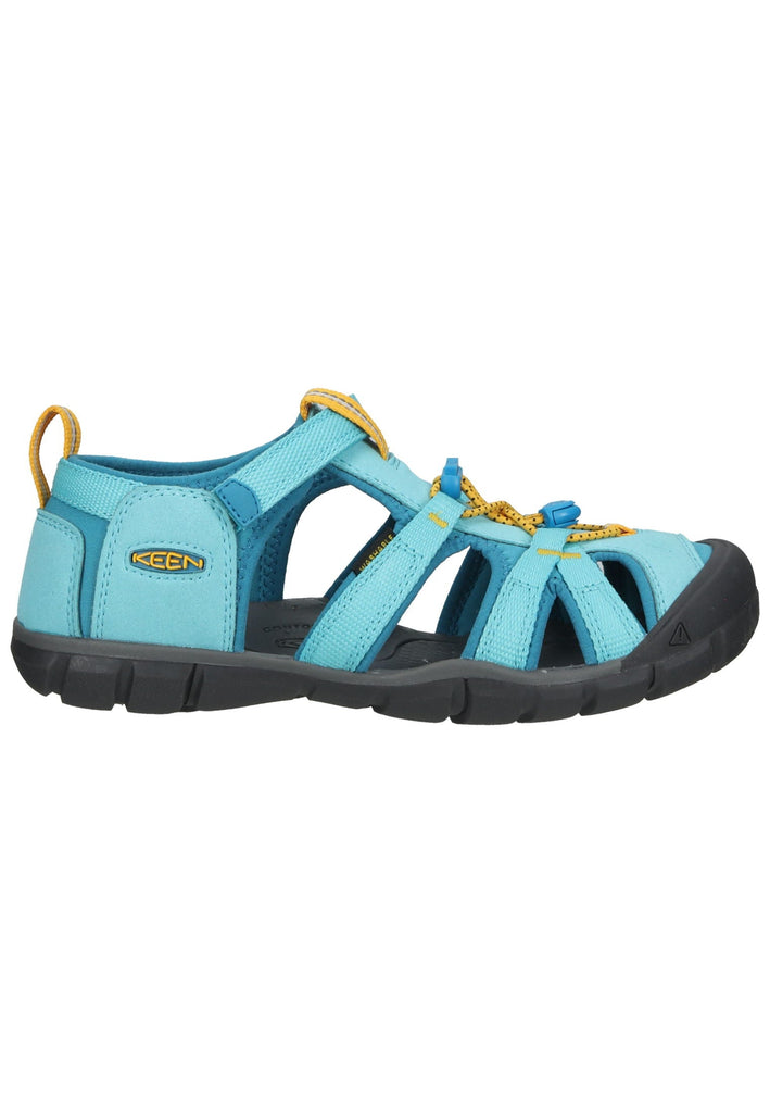 Keen Wanderschuhe Lederimitat/Nylon Mittelblau