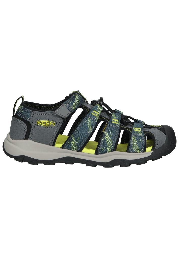 Keen Wanderschuhe Lederimitat/Textil Blau/Grau