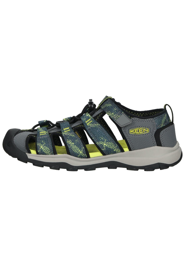 Keen Wanderschuhe Lederimitat/Textil Blau/Grau
