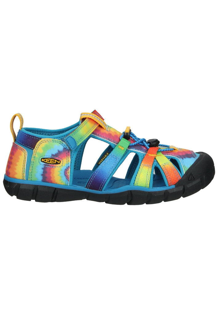 Keen Wanderschuhe Lederimitat/Textil Blau/Multi