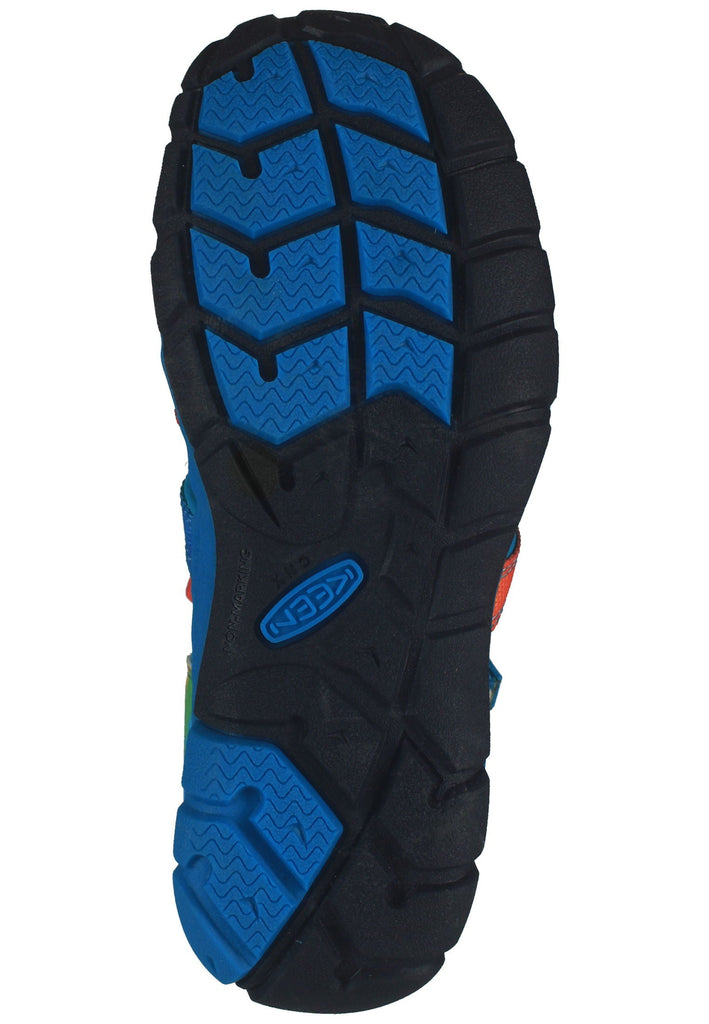 Keen Wanderschuhe Lederimitat/Textil Blau/Multi
