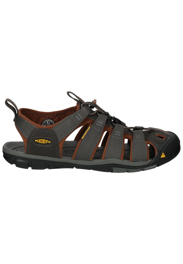 Keen Wanderschuhe Lederimitat/Textil Braun