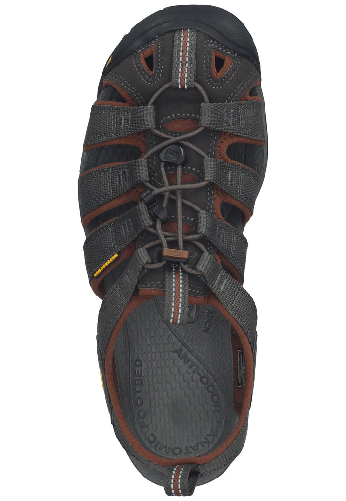 Keen Wanderschuhe Lederimitat/Textil Braun