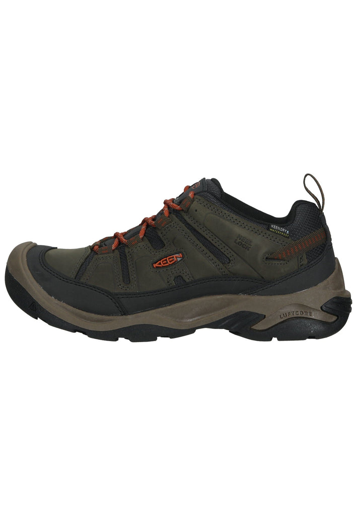 Keen Wanderschuhe Lederimitat/Textil Braun