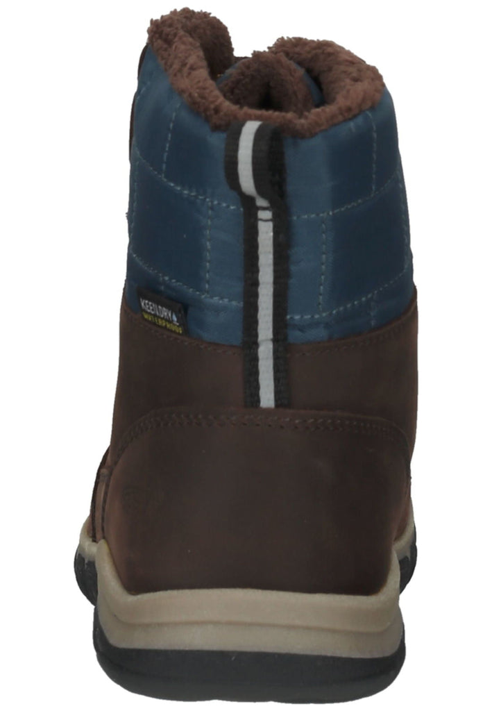 Keen Wanderschuhe Lederimitat/Textil Braun