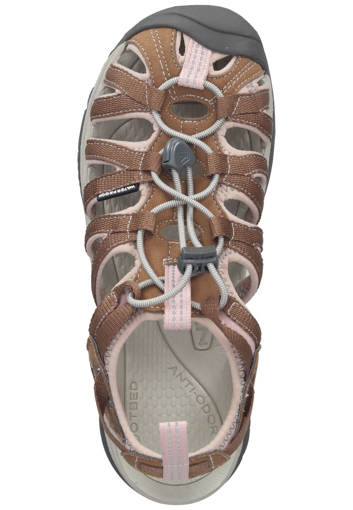 Keen Wanderschuhe Lederimitat/Textil Braun/Rosa