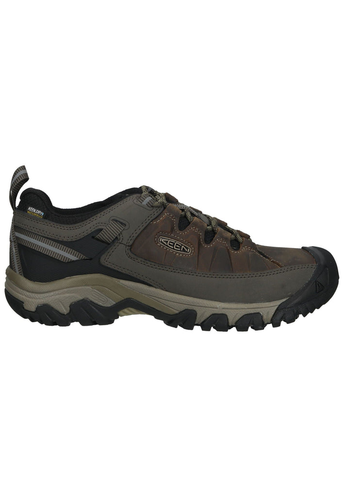 Keen Wanderschuhe Lederimitat/Textil Braun/Schwarz
