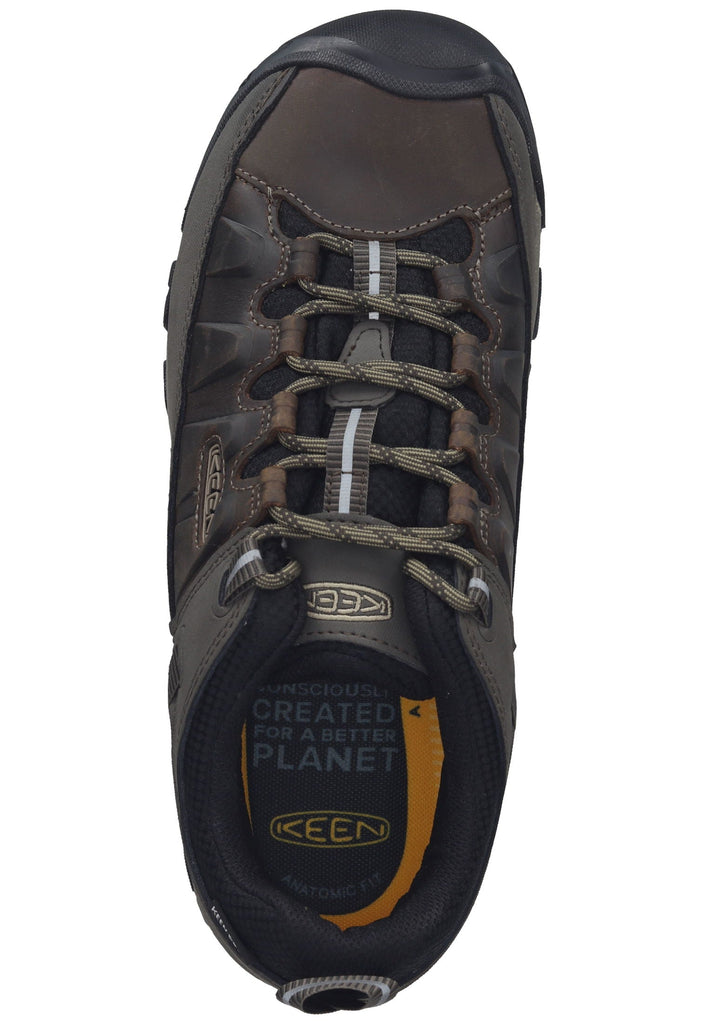 Keen Wanderschuhe Lederimitat/Textil Braun/Schwarz