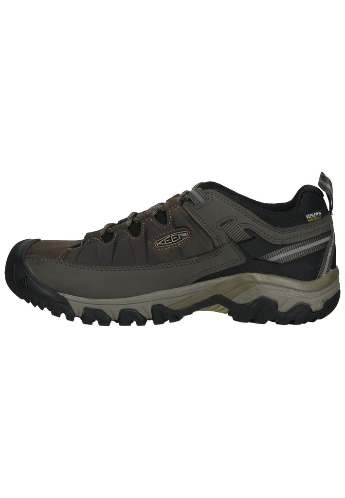 Keen Wanderschuhe Lederimitat/Textil Braun/Schwarz