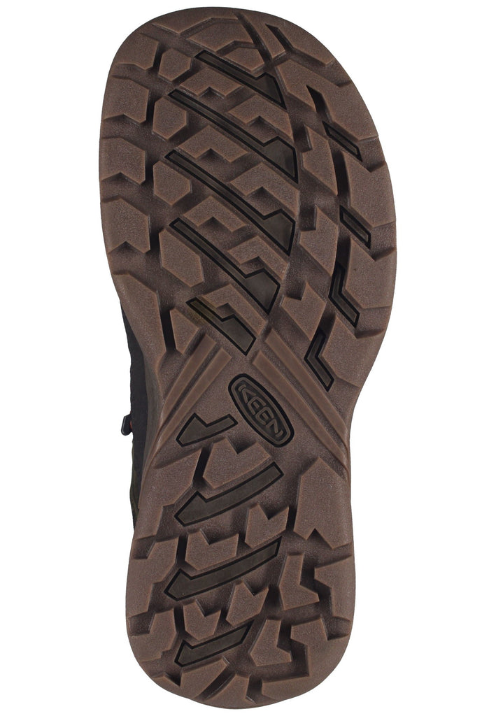 Keen Wanderschuhe Lederimitat/Textil Dunkelgrün