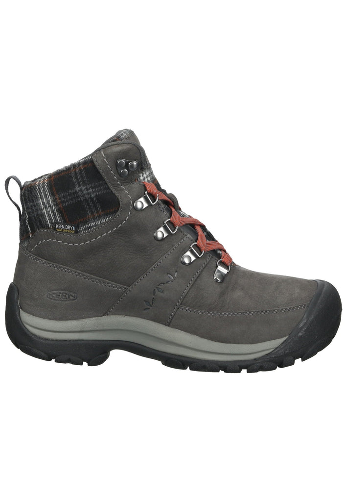Keen Wanderschuhe Lederimitat/Textil Grau