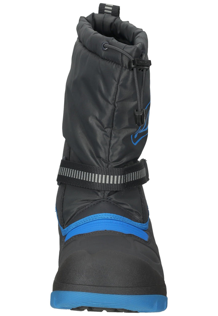 Keen Wanderschuhe Lederimitat/Textil Grau/Blau Warmfutter