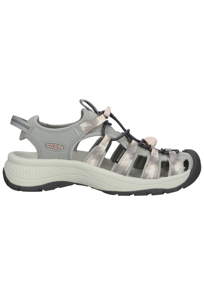 Keen Wanderschuhe Lederimitat/Textil Grau/Rosa
