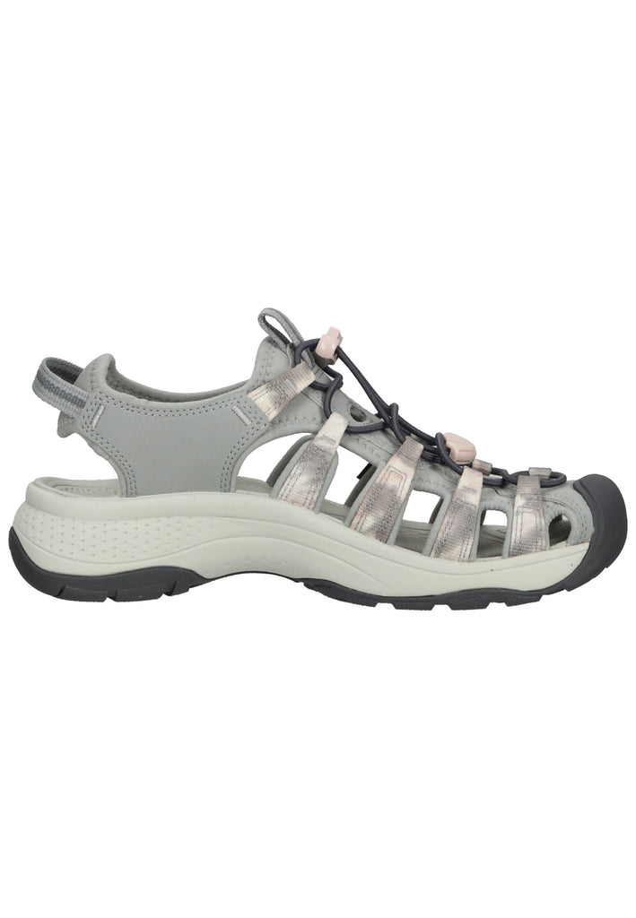 Keen Wanderschuhe Lederimitat/Textil Grau/Rosa