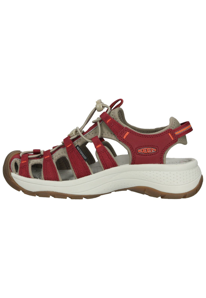 Keen Wanderschuhe Lederimitat/Textil Merlot