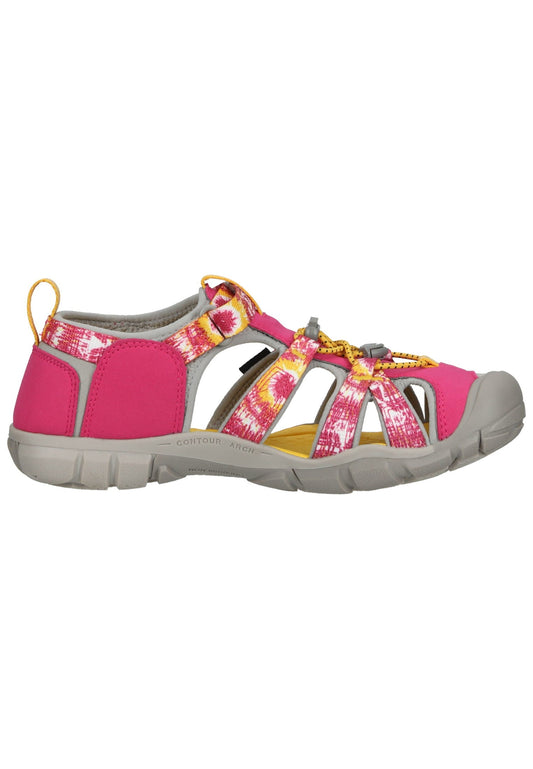 Keen Wanderschuhe Lederimitat/Textil Pink
