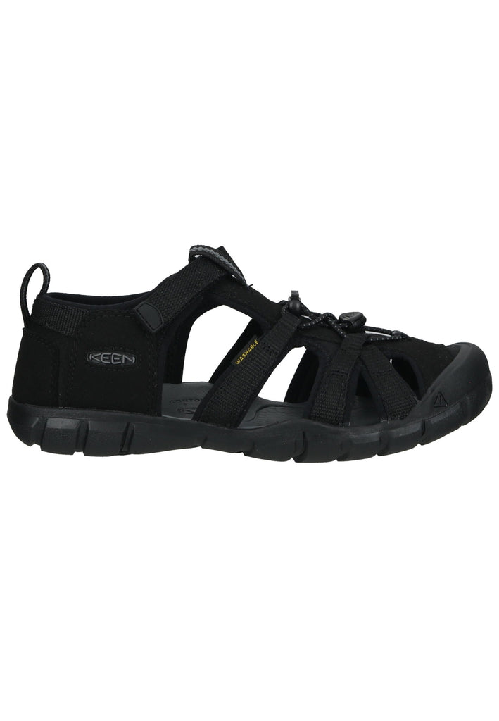 Keen Wanderschuhe Lederimitat/Textil Schwarz/Grau