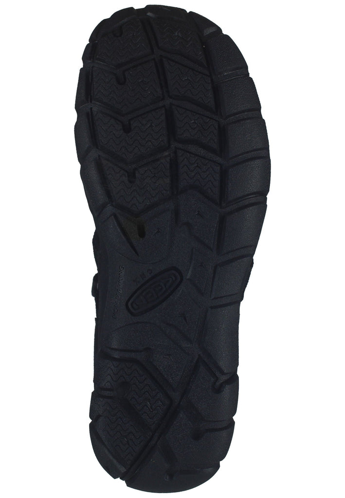 Keen Wanderschuhe Lederimitat/Textil Schwarz/Grau