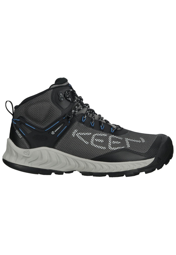 Keen Wanderschuhe Lederimitat/Textil Schwarz/Grau